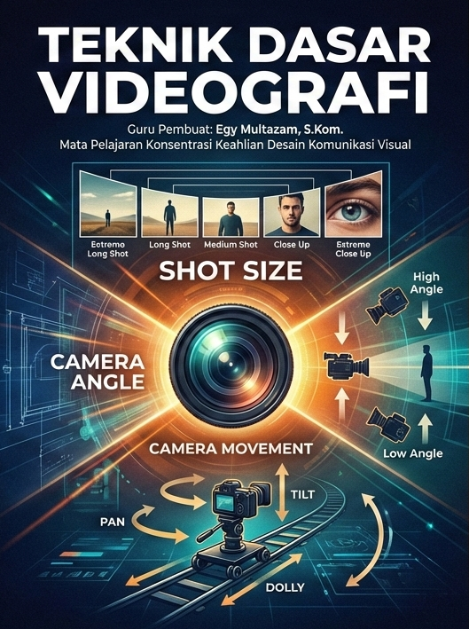 Penguasaan Teknik Dasar Videografi : Shot Size, Camera Angle dan Camera Movement
